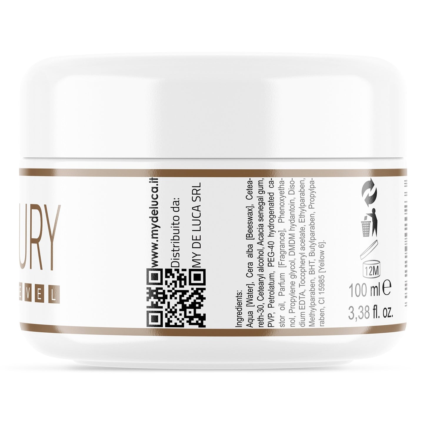 MY DE LUCA - FURY Sculpt Paste Hair Wax for Men