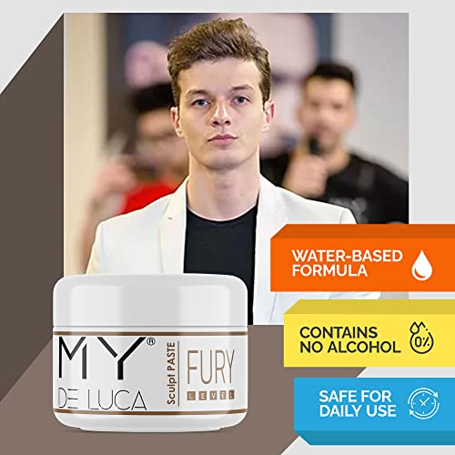 Fury Sculpt Paste Hair Wax | Hair Styling Wax | MY DE LUCA