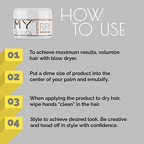 Joy Hydro Hair Wax | Men's Hair Styling Wax | MY DE LUCA
