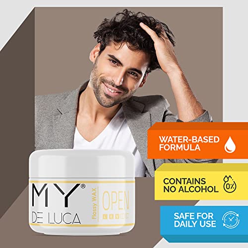 Open Flossy Hair Wax | Men's Hair Wax | MY DE LUCA